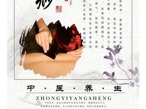 2017年簡約中國風(fēng)中醫(yī)養(yǎng)生宣傳掛圖 弘揚傳統(tǒng)智慧，守護(hù)健康生活